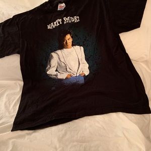 Marty Stuart Country & Western Singer New Concert T Shirt Men’s XL